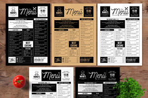 Minimal Vector Restaurant Template