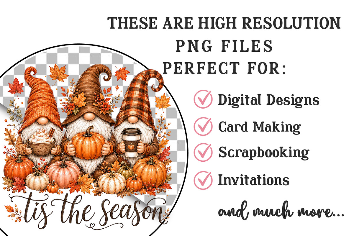 Autumn Fall PNG Bundle, a Seasonal Illustration by OK Design (Photo 6 of 6)