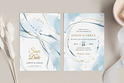 Watercolor Blue Abstract Background, a Background Graphic by Yorda Studio (Thumbnail 4 of 10)
