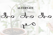 Staylive | Script Font, a Handwritten Font by Scratchones (Thumbnail 8 of 9)