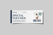 Gift Voucher Mockup, an Advertising Mockup by Graphiculon (Thumbnail 7 of 11)