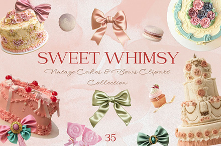 Sweet Whimsy – Vintage Cakes & Bows
