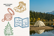 Hand-drawn Outdoor Illustrations, an Object Illustration by cd-design.co (Thumbnail 5 of 8)