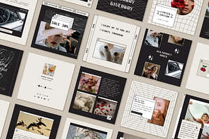 Retro Instagram Template Canva