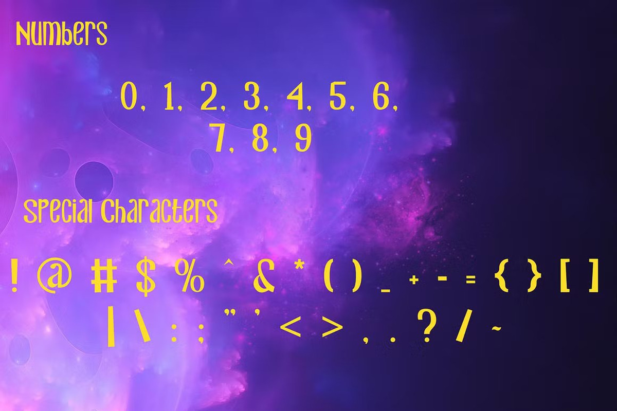 JollyJot Playful Display Font, a Handwritten Font by GearShift (Photo 6 of 6)