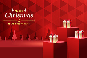 Creative Christmas Product Banner, a Marketing Template by rpdesignstudio