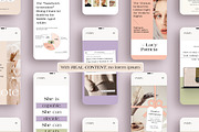 Blog & News Room Instagram CANVA PS, a Social Media Template by Eviory (Thumbnail 2 of 26)