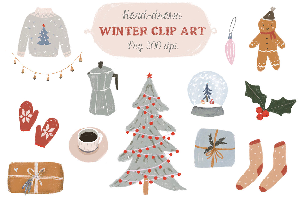 the Big Christmas bundle, a Pattern Graphic by Katie Lisker (Photo 18 of 27)