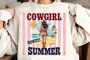 Cowgirl Summer PNG, Western, an Illustration by CreationArt (Thumbnail 1 of 5)