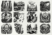 Hunting Scenes SVG Graphics, a Sport Illustration by DENIDigitalArtSudio (Thumbnail 8 of 10)