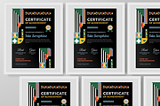 Geo Line Certificate Design, a Stationery Template by Annora Studio (Thumbnail 5 of 6)