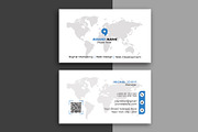Corporate Business Card Template, a Business Card Template by Saman Osama (Thumbnail 1 of 3)