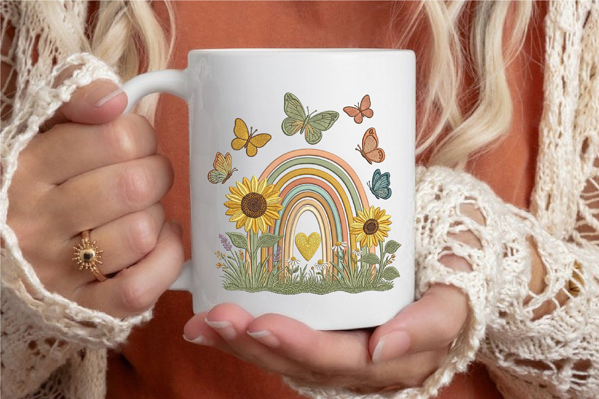 Rainbow Sublimation Design, an Illustration by designcity5 (Photo 4 of 4)