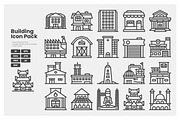 Building Outline Icon pack, an Outline Icon by erifqizeicon (Thumbnail 3 of 3)