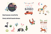 Sweet Western Collection. Vector, an Object Illustration by Digitaliya (Thumbnail 9 of 10)