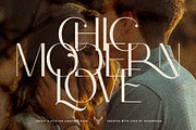 Celine - Chic Ligature Sans & Extras, a Sans Serif Font by SilverStag Type Foundry (Thumbnail 4 of 23)