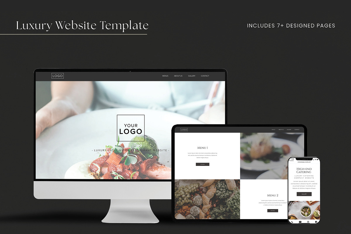 New Business Wix Website Template, a Wix Template by Italia Designs (Photo 1 of 3)