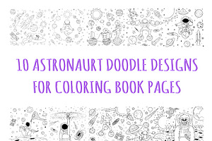 10 cute Astronaut illustrations