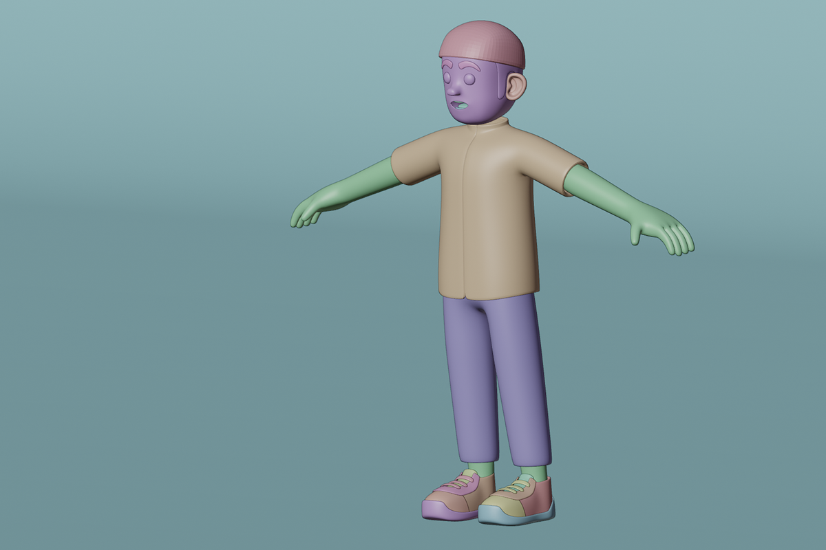Muslim Family 3D Character, a Characters & Person 3D Model by Dudukbersama (Photo 4 of 5)