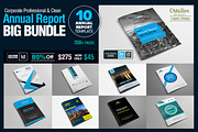 Annual Report BIG Bundle 01, a Brochure Template by Layout Design (Thumbnail 1 of 21)