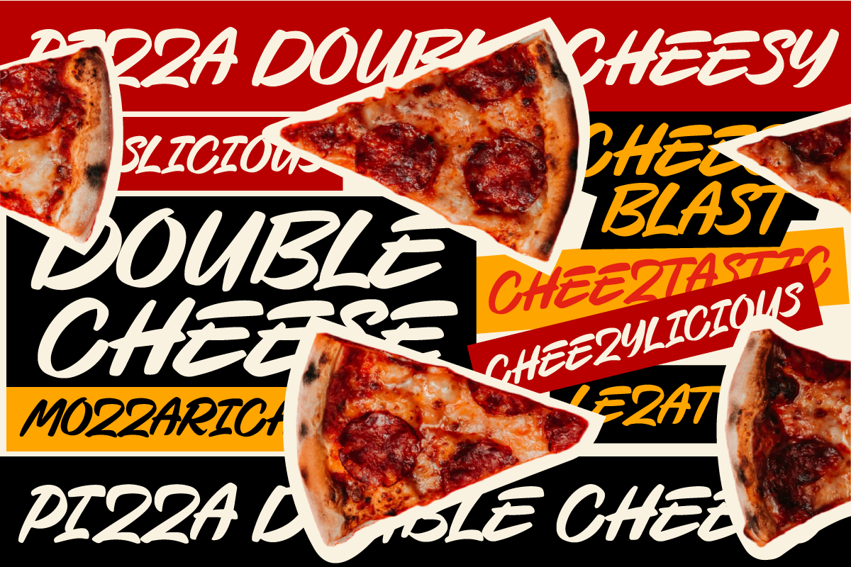 Cheesy Burger Handwritten Bold Font, a Handwritten Font by Ronny Studio (Photo 4 of 9)