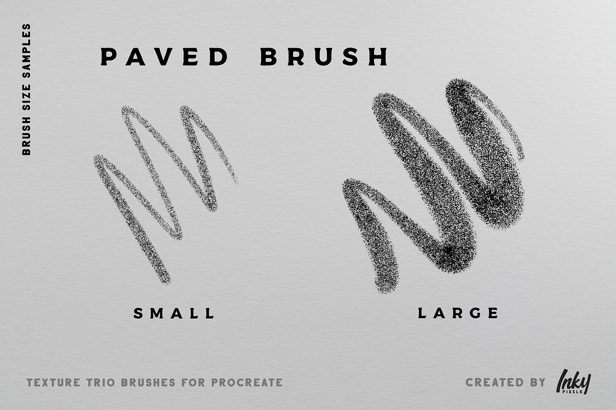 Texture Brush Trio Pack, a Brush Add-On by Inky Pixels (Photo 5 of 5)