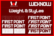 First Point font, a Sans Serif Font by weknow (Thumbnail 7 of 8)