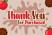 Apple Chunky a Cute Rounded Font, a Sans Serif Font by Blankids Studio (Thumbnail 6 of 6)