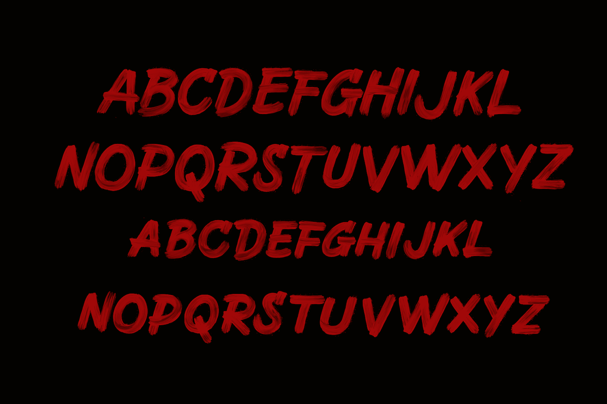 Huck - Handcrafted SVG Brush Font, a Sans Serif Font by Surplus Type Co (Photo 12 of 13)