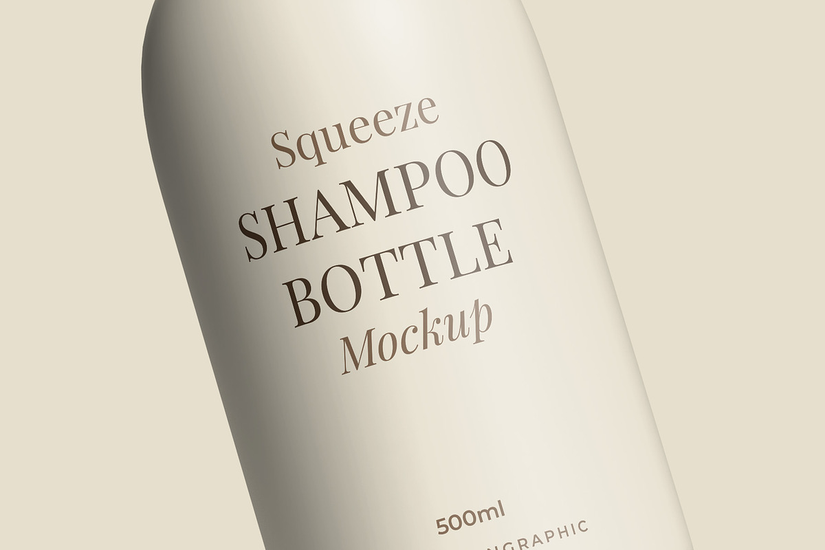 Squeeze Shampoo Bottle Mockup, a Packaging Mockup by Illusiongraphic (Photo 17 of 22)