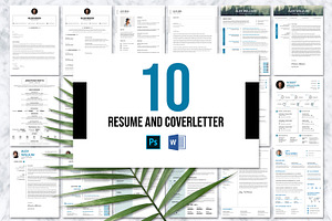 10 Resume & Cover-letter Bundle