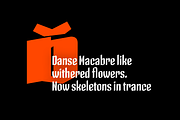 Skeleton Type One  •  3 styles, a Blackletter Font by Skeleton Typefaces (Thumbnail 8 of 8)