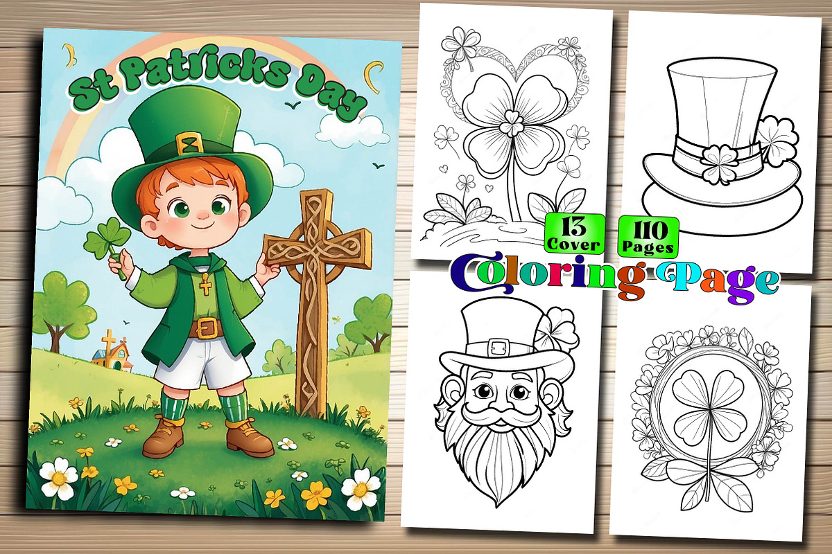 St Patricks Day Coloring Book, an Arts & Entertainment Photo by Wow Magic (Photo 2 of 2)