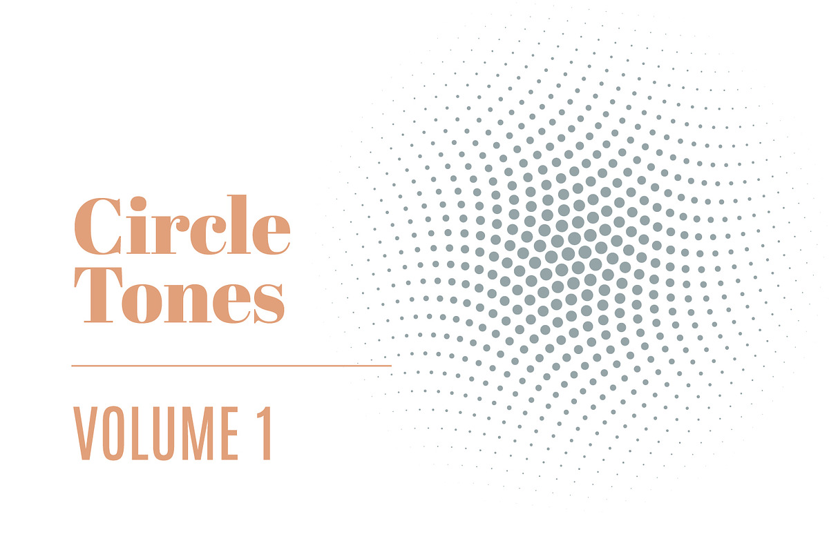 CircleTones Vol.1 | Gradient Circles, a Texture Graphic by invisiblelayer (Photo 1 of 5)