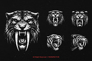 10 Bundle Dark Art Sabertooth, an Illustration by Morspective (Thumbnail 5 of 7)