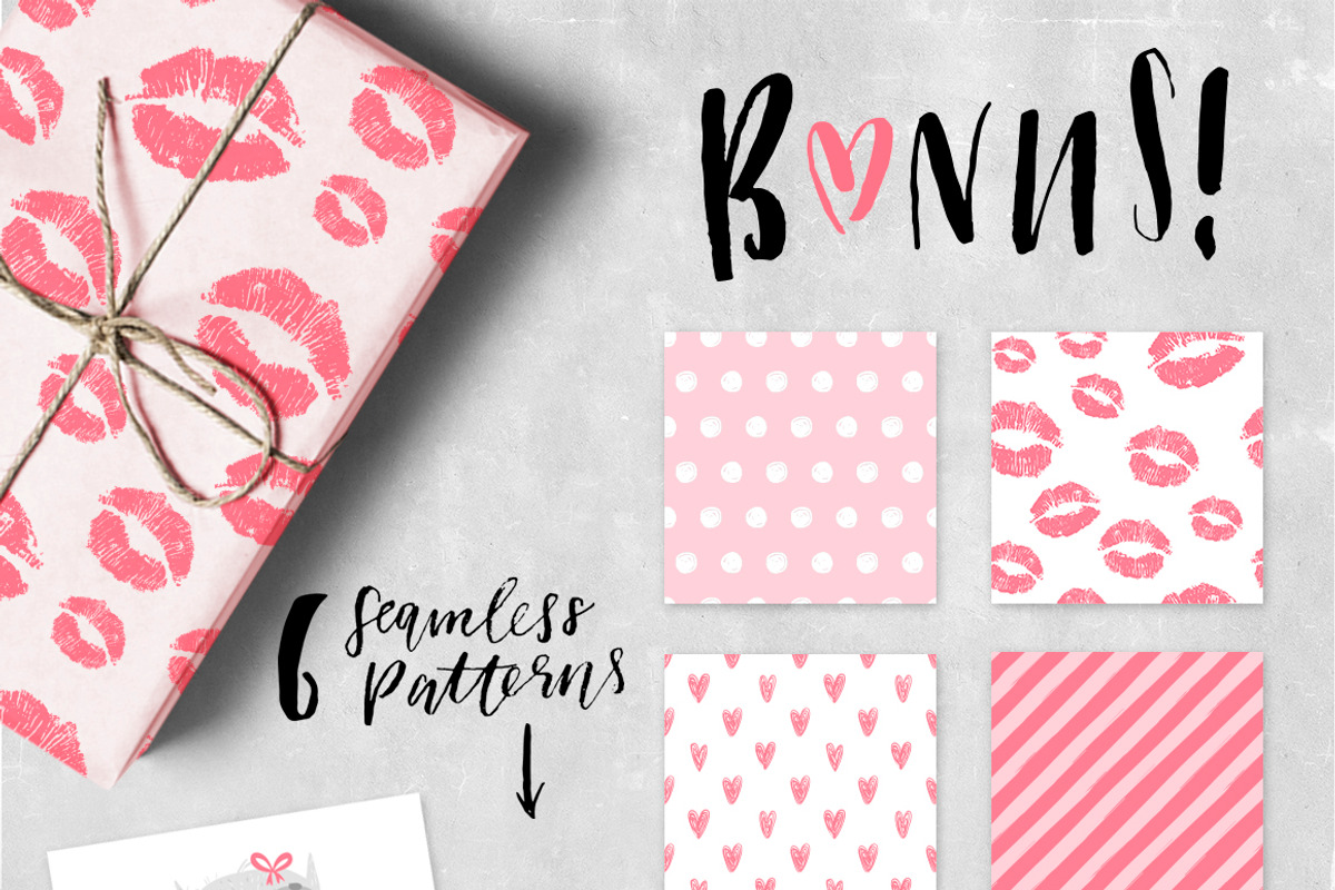 Happy Valentine's day big bundle, an Object Graphic by Artnis (Photo 6 of 6)