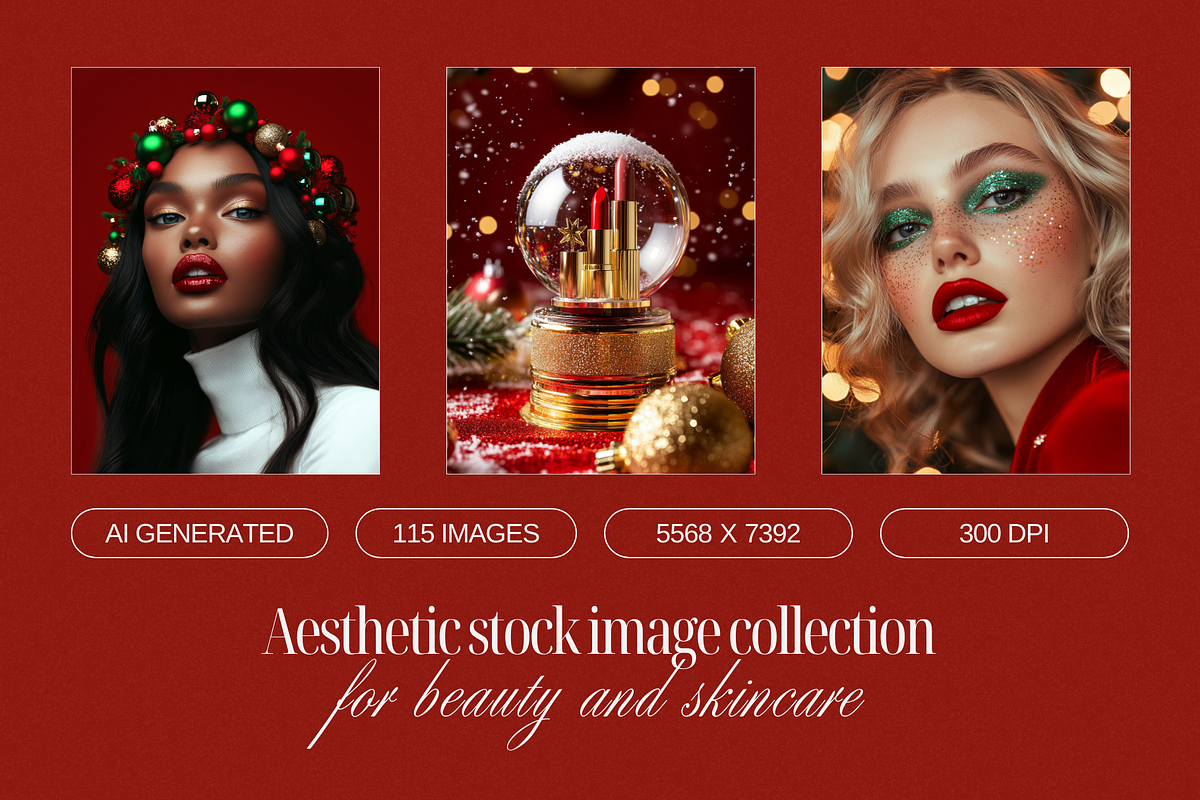115 Christmas Stock Images Bundle, a Beauty & Fashion Photo by Xenié Creative (Photo 5 of 10)