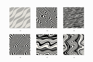 Wavy Seamless Patterns Collection