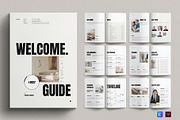 Welcome Guide Template, a Brochure Template by E-Type (Thumbnail 1 of 7)