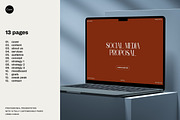 Social Media Proposal Template, a Marketing Template by Studio.520 (Thumbnail 8 of 8)