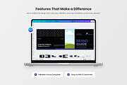 Tech AI Brand Guideline Brochure, a Branding & Logo Template by twinstd (Thumbnail 3 of 6)
