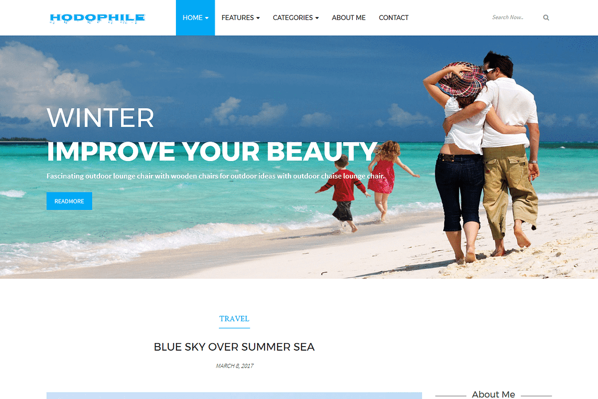 Hodophile- Responsive HTML5 Template, a HTML Template by CreativeGigs (Photo 2 of 5)