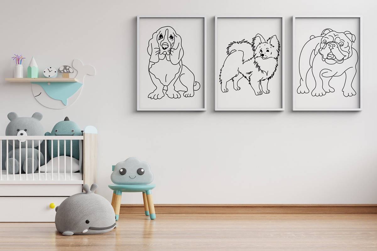 Dog Digital Stamps, a Graphic by Favorites_Art (Photo 13 of 15)