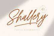 Shallery - Casual Handwritten, a Script Font by MJB Letters (Thumbnail 16 of 16)