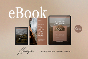H A L C Y O N | eBook Canva Template