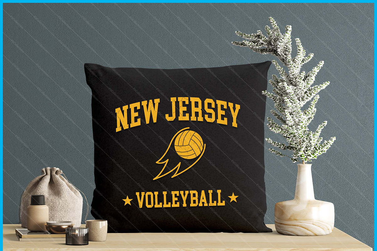 New Jersey Gameday Volleyball Lover, a Graphic by Creativeusart (Photo 4 of 4)