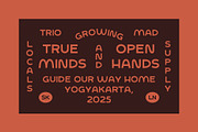 SFC Woster Sans, a Sans Serif Font by Skilline Supply Co. (Thumbnail 6 of 7)