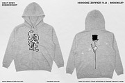 Hoodie Zipper V.2 - Mockup, a Hoody Mockup by DaldSgh (Thumbnail 3 of 15)