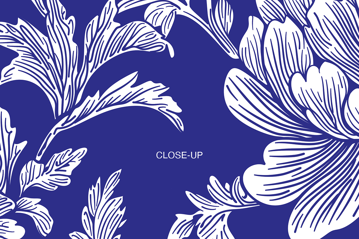 Porcelain Delicate Floral Pattern, a Pattern Graphic by Mariia Kovalchuk (Photo 13 of 14)