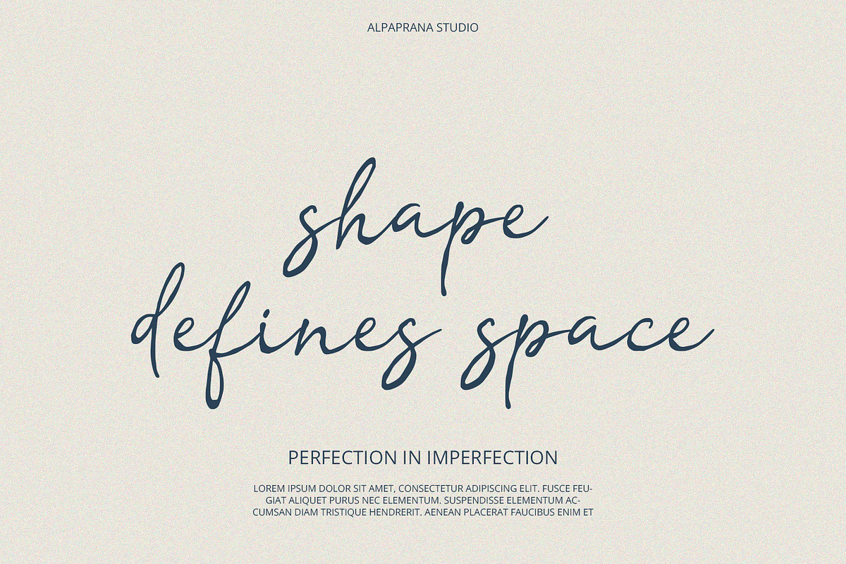 Bearish - Handwritten Script Font, a Handwritten Font by Alpaprana (Photo 6 of 9)
